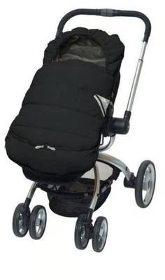 NEW JJ Cole Polar Bundle Me Infant-Toddler 0-4 Yrs Car Seat/Stroller Cover Black - Image 1 of 4