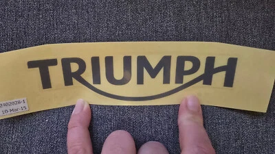 Triumph Motorcycle Decals, stickers,  original stickers - Image 1 of 2