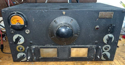 Receptor de rádio amador tipo HRO-M National Company Army - Imagem 1 de 4