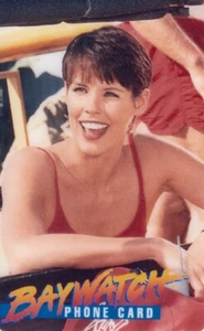 BAYWATCH 1995 SPORTS TIME TARJETA TELEFÓNICA INSERTO PC7 ALEXANDRA PAUL STEPHANIE - Imagen 1 de 2