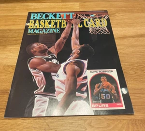 Beckett Basketball Card Monthly May '90 Robinson Price Guide Magazine Issue #2 - Picture 1 of 2