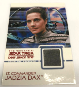 2007 The Quotable Star Trek Deep Space Nine Costume Card C12 Jadzia Dax-Grey