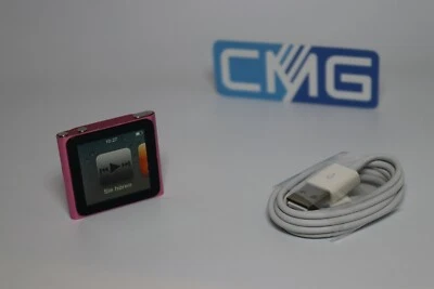 Apple iPod nano 6. Generation 8GB Rosa Pink 6G Radio Podcast ( neuwertig) #F19 - Bild 1 von 4