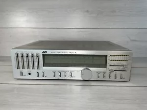 JVC R-S33L Stereo Receiver Super A Sea Graphic Equalizer Silver Working Retro - Picture 1 of 24