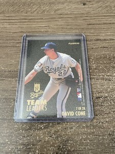 1995 Fleer Team Leaders #7 Bob Hamelin/David Cone