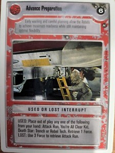 Star Wars CCG WB Unlimited A New Hope SINGLES Top Tier  Choose Your Card SWCCG