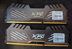 Two (2) Adata XPG 8GB 2x4GB DDR3 1866MHz Desktop Memory Ram AX3U1866W5G10-BMV - Picture 1 of 2
