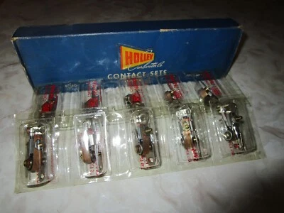 10 Distributor Contact Sets 1959-1960 Edsel 1955-1956 Thunderbird 1954-1962 Ford - Image 1 of 4