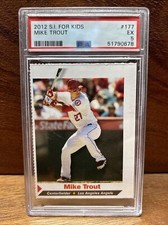 2012 Sports Illustrated for Kids Mike Trout PSA Graded 5 Los Angeles Angels
