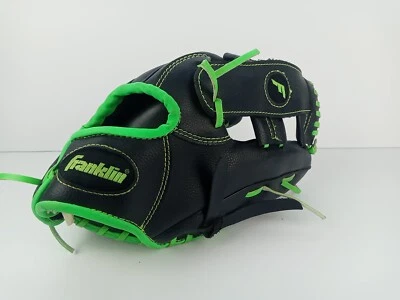 Guante de béisbol Franklin Youth Tee Ball 22707 10,5" listo para jugar usado Foto 1 de 4