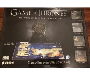 Jigsaw Puzzle Home Of Thrones 4d - Picture 1 of 4