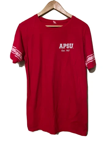 APSU Austin Peay State University Governors Womens Practice Tee T-Shirt Red Cover