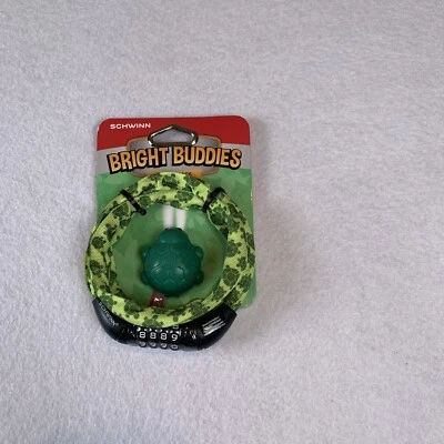 Schwinn Bright Buddies Combination Lock & Cable Turtle LED Light Brand New i - Image 1 of 4