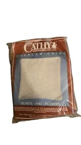 Cathy Needlecraft Inc Candle Wicking Needlepoint 18" By 18" New But Taped. - Picture 1 of 2