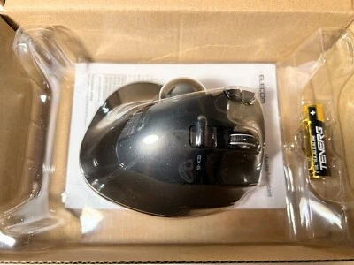 Elecom USB track ball mouse wireless 6 button M-XT3DRBK - Image 1 of 3