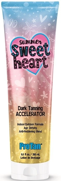Pro Tan Summer Sweet Heart Dark Tanning Sunbed Accelerator Lotion Cream + GIFT - Image 1 of 1