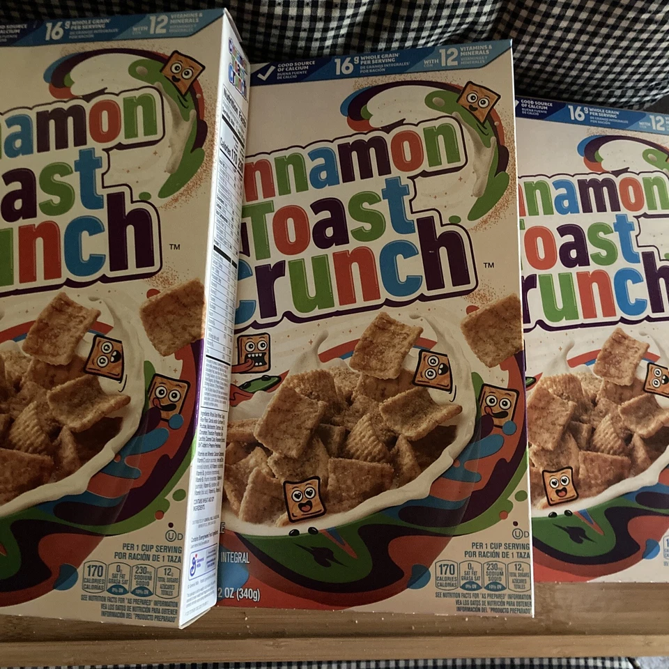 Cinnamon Toast Crunch Breakfast Cereal 12 Oz