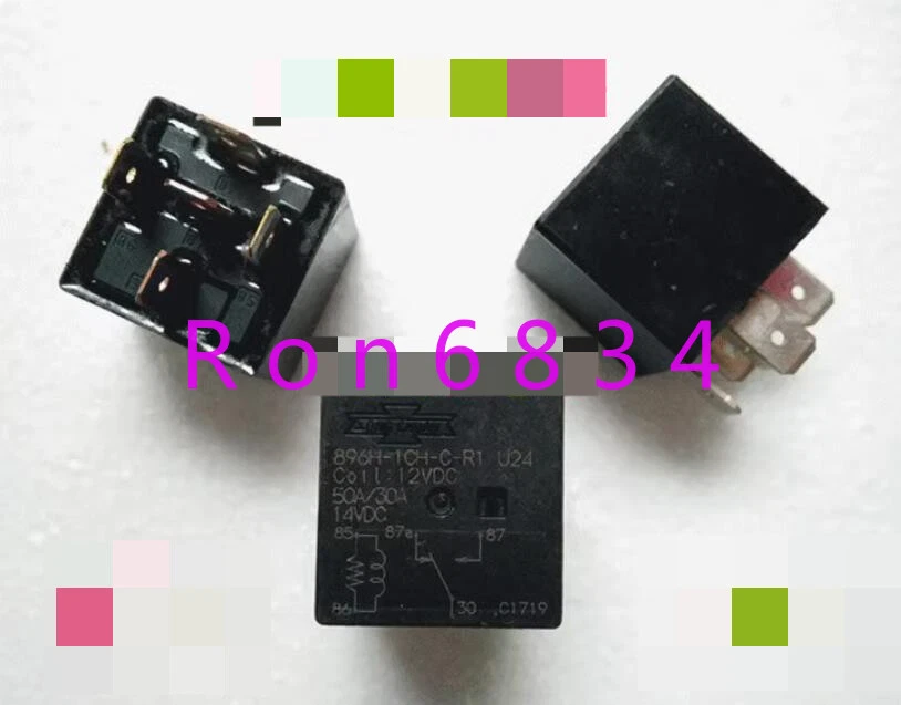1pc new  Matsukawa 896H-1CH-C-R1 U24 12VDC relay pin 5 - Image 1 of 1
