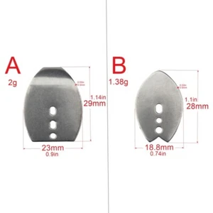 DIY Vibration Jigs Set 20pcs Swim Jig Blade for Enhanced Fishing Performance - Picture 1 of 26