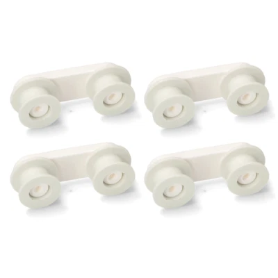 Kit 4 ruote supporto cestello lavastoviglie Rex Electrolux Zanussi Aeg