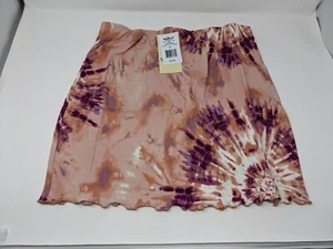 Junior Live To Be Spoiled gerippter Bodycon-Rock Farbe Pfirsich Größe XL - Bild 1 von 6