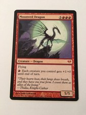 Magic The Gathering Moonveil Dragon Dark Ascension NM MTG