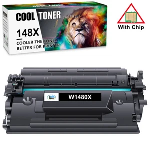 [WITH CHIP] NEW 148X Toner W1480X for HP LaserJet Pro 4001n/dn/dw 4101fdn - Picture 1 of 10