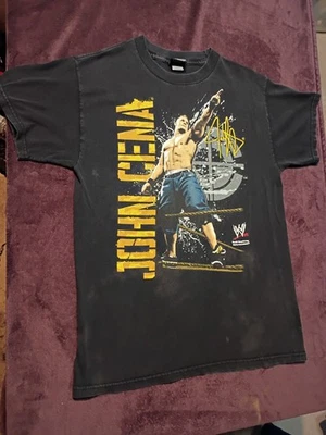 John Cena 2007 WWE/WWF Hybrid Tees T-Shirt Youth XXL Measurements In Pictures  - Image 1 of 4
