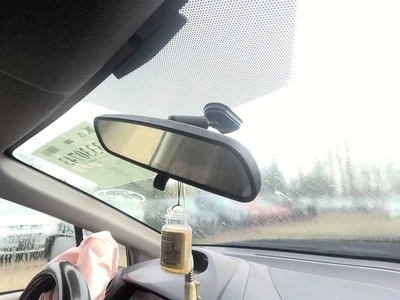 Espejo retrovisor sin atenuación automática compatible con 06-11 13-15 CIVIC 31531720 Foto 1 de 4