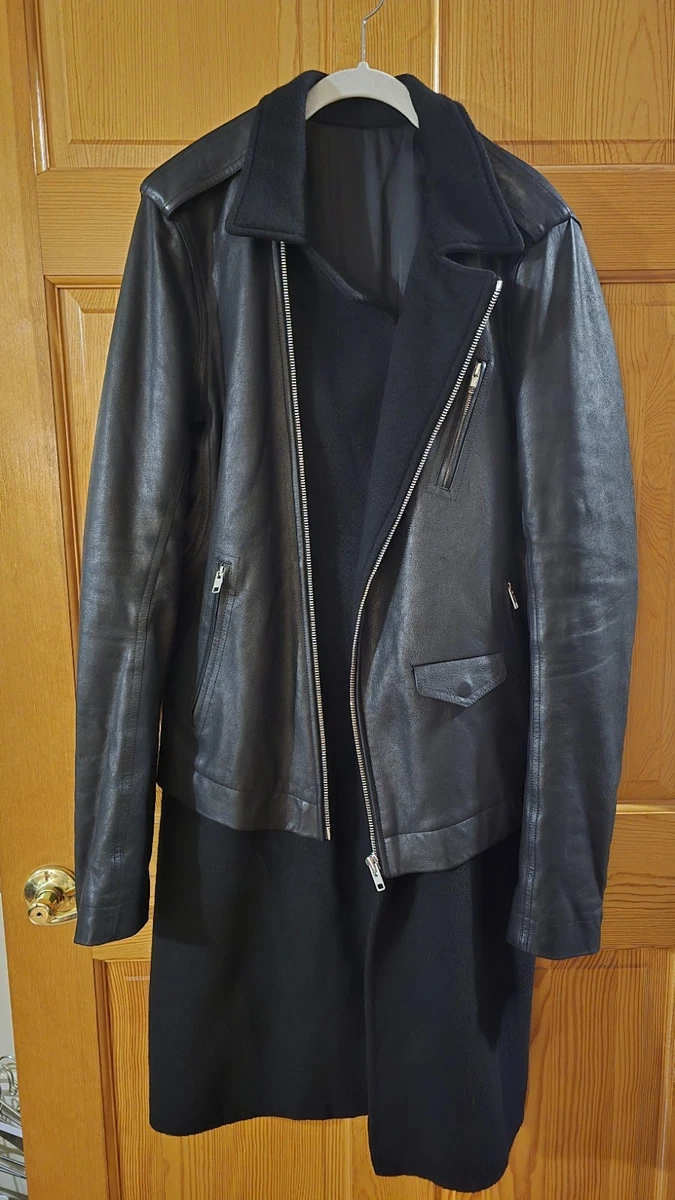 Rick Owens Coats, Jackets & Vests Leather Outer Shell for Men for
