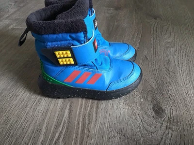 Adidas x LEGO® Botas de Invierno Juveniles Azul Verde Niños Talla 11K Botas de Nieve GW4422 Foto 1 de 4