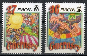 GUERNSEY 2002 Europa 2v MNH** - Picture 1 of 1