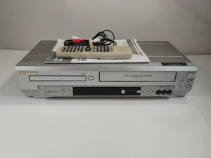 Sylvania DVC860D DVD / VHS Player 4 Kopf HiFi Stereo Videorecorder - mit Fernbedienung getestet - Bild 1 von 12