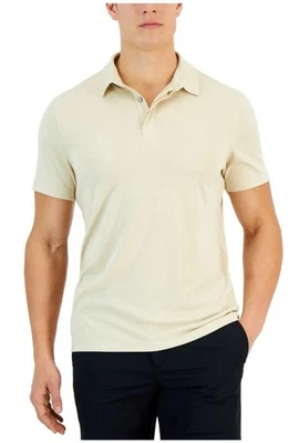 Polo Alfani Para Hombre AlfaTech Elastizado Sólido Elástico Marrón Arroz XXLarge Foto 1 de 4