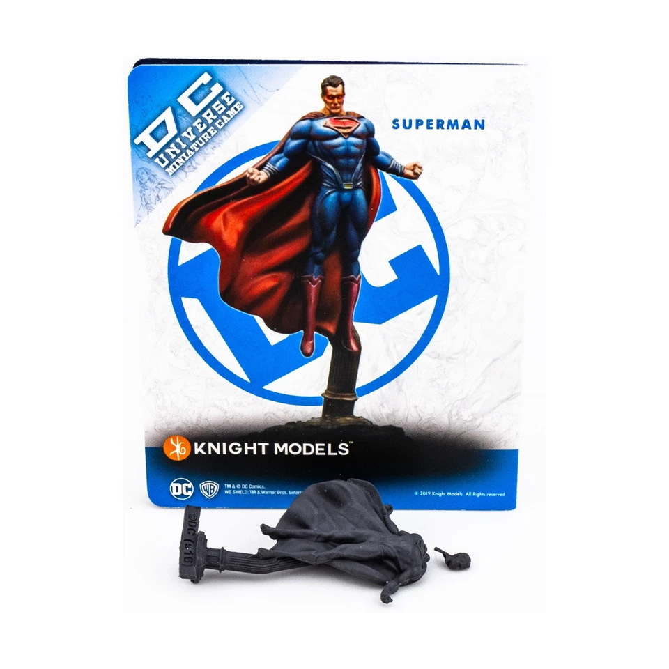 Knight Models DC Universe Mini отдельный 35 мм Супермен #9 почти как новый - Изображение 1 из 1