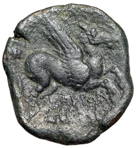 Bruttium Lokroi Epizephyrioi "Athena & Pegasus Flying" Scarce - Picture 1 of 5