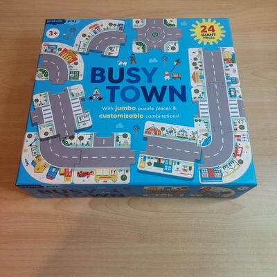 Busy Town Jumbo Puzzle And Customizable Combinations - Image 1 of 4