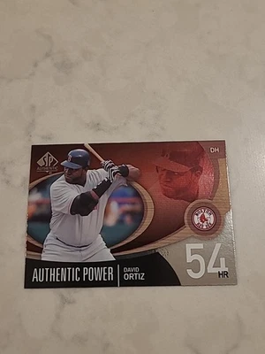 2007 SP Authentic- David Ortiz AUTHENTIC POWER #AP-14 REDSOX - Image 1 of 2
