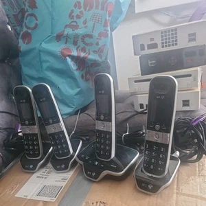 BT Advanced Quad 4x Digital Cordless Phone Nuisance Call Blocker Machine - Photo 1/4