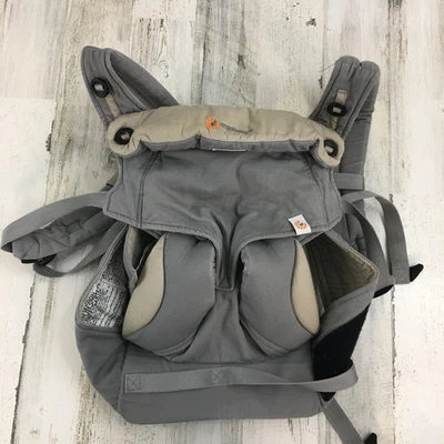 Portabebés Ergobaby Cuatro Posiciones 360 Unisex Gris BC360GRYTAU1NL Foto 1 de 4