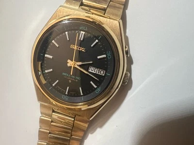 RELOJ HOMBRE SEIKO BELLMATIC ALARMA ORO AÑOS 70 17J AUTOMÁTICO 4006-6089 Foto 1 de 4