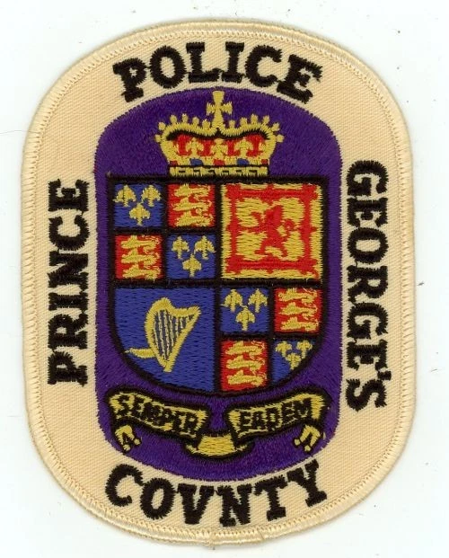 MARYLAND MD PRINCE GEORGES COUNTY POLICE NICE SHOULDER PATCH SHERIFF - Изображение 1 из 1