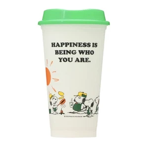 Starbucks Reusable Cup Off-White PEANUTS Snoopy Brothers 473ml 2023 - Picture 1 of 4