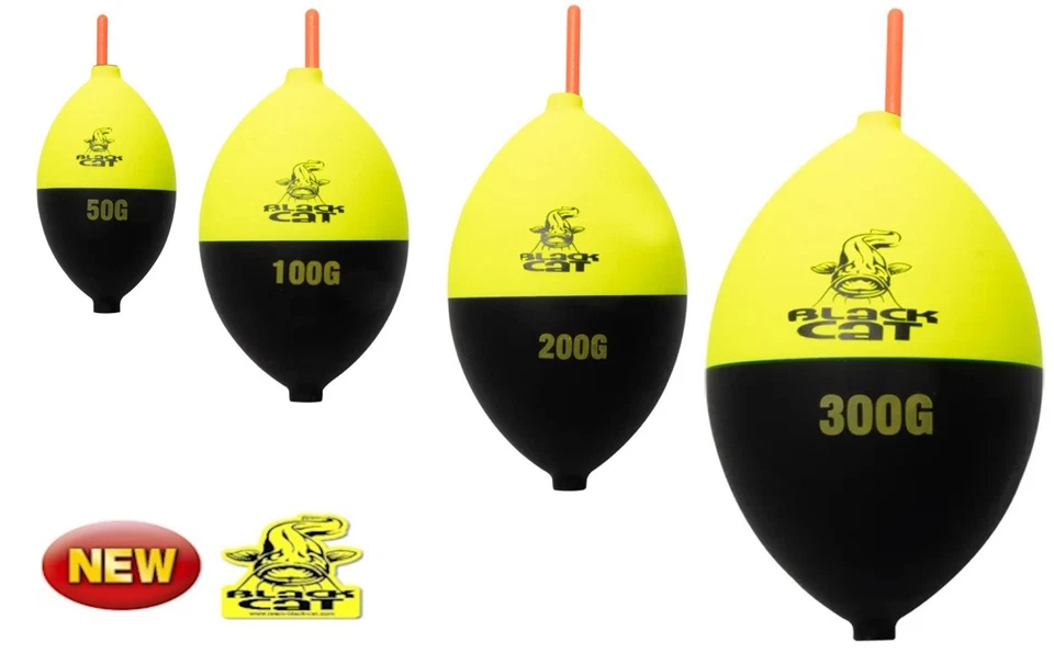 Black Cat Hard Core Beacon Float / Waller Knicklichtpose 50-100-200-300g