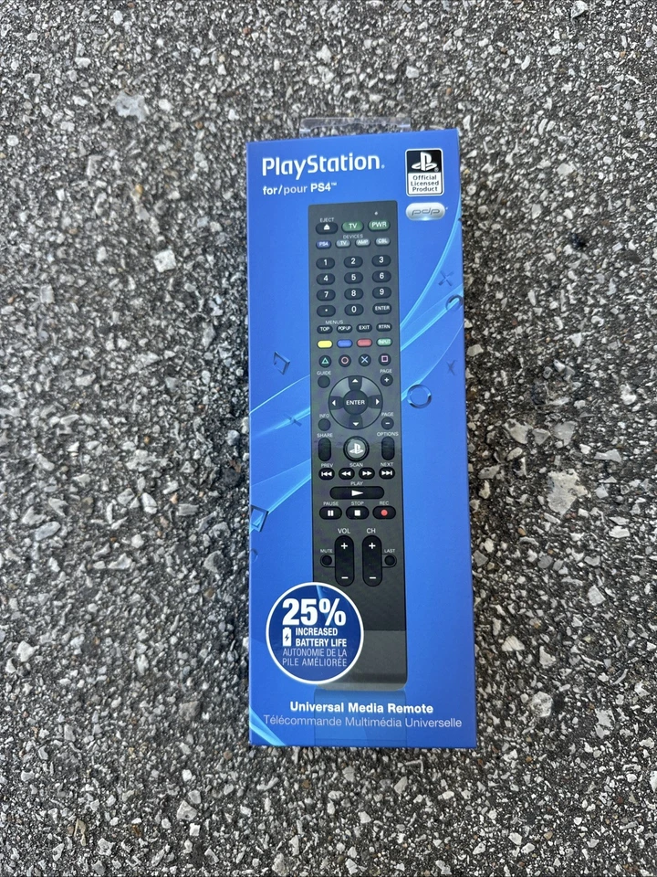NIB PS4 Universal Media Remote Sony Playstation Controller Pdp Console Game-NEW - Image 1 of 4