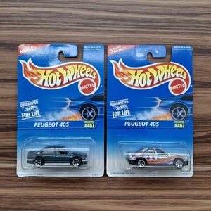 Hot Wheels Peugeot 405 Lot Of 2 - Picture 1 of 7