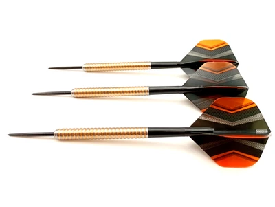 24g 95% Tungsten Darts Set Dart Barrels, Stems & Pentathlon HD150 Dart Flights - Image 1 of 4