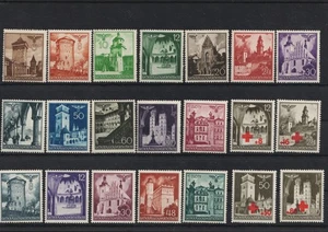 1940-41 Governo Generale, Germania Stock di francobolli serie complete - Foto 1 di 1