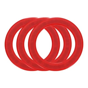 Magnetic Adapter Ring, 3Pcs ABS Magnetic Sticker Ring, Red - Photo 1 sur 7