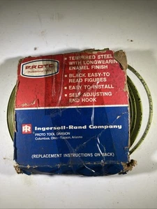 Proto Tape Measure Replacement Blade 1586BE Enamel Finish USA Made NOS Vintage - Foto 1 di 5